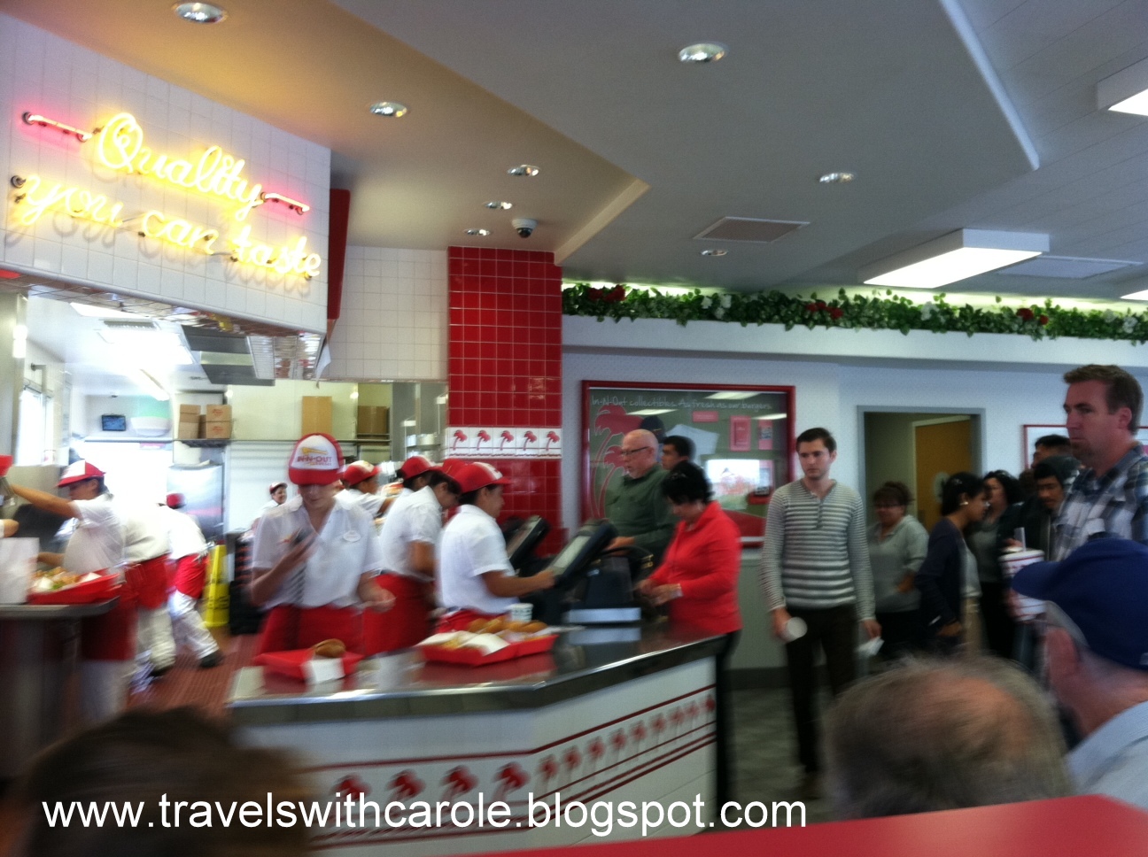 Weekend Adventures Update Kettleman City InNOut Burger; restaurant
