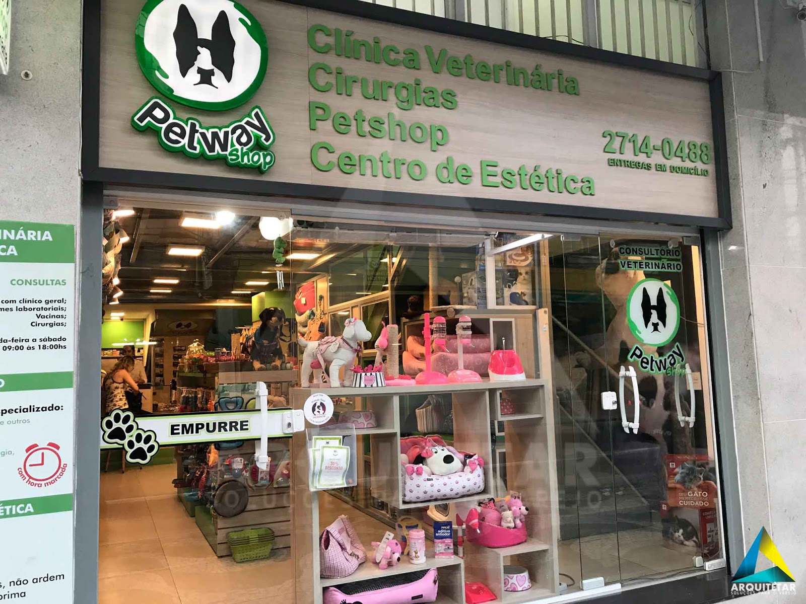 Petway Pet shop Arquitetar Soluções para o Varejo Projetos de