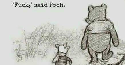 Breathtaking and Inappropriate: Winnie The Pooh Does Not Like Mondays