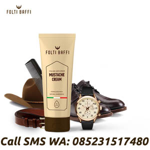 Krim penumbuh rambut brewok folti baffi