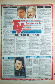 Back page of an old UK tabloid Sunday Sport newspaper from September 1988
