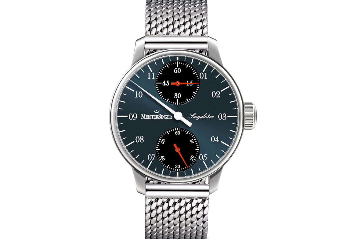 MeisterSinger Singulator with Anthracite Dial Time and Watches