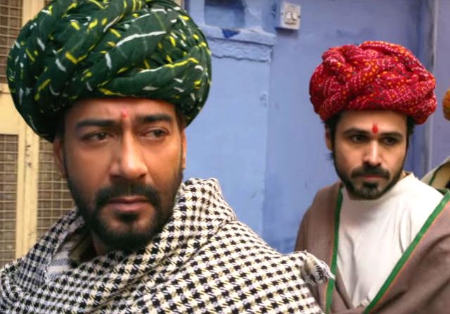Ajay Devgn and Emraan Hashmi in Baadshaho Baadshaho