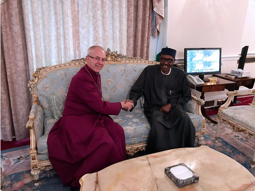 Archbishop-of-Canterbury-visits-buhari-in-second-time