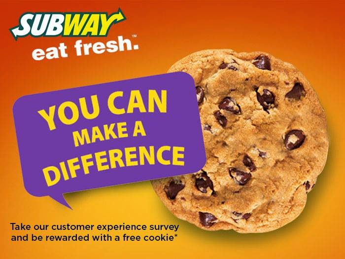 BestLah Subway FREE Cookie