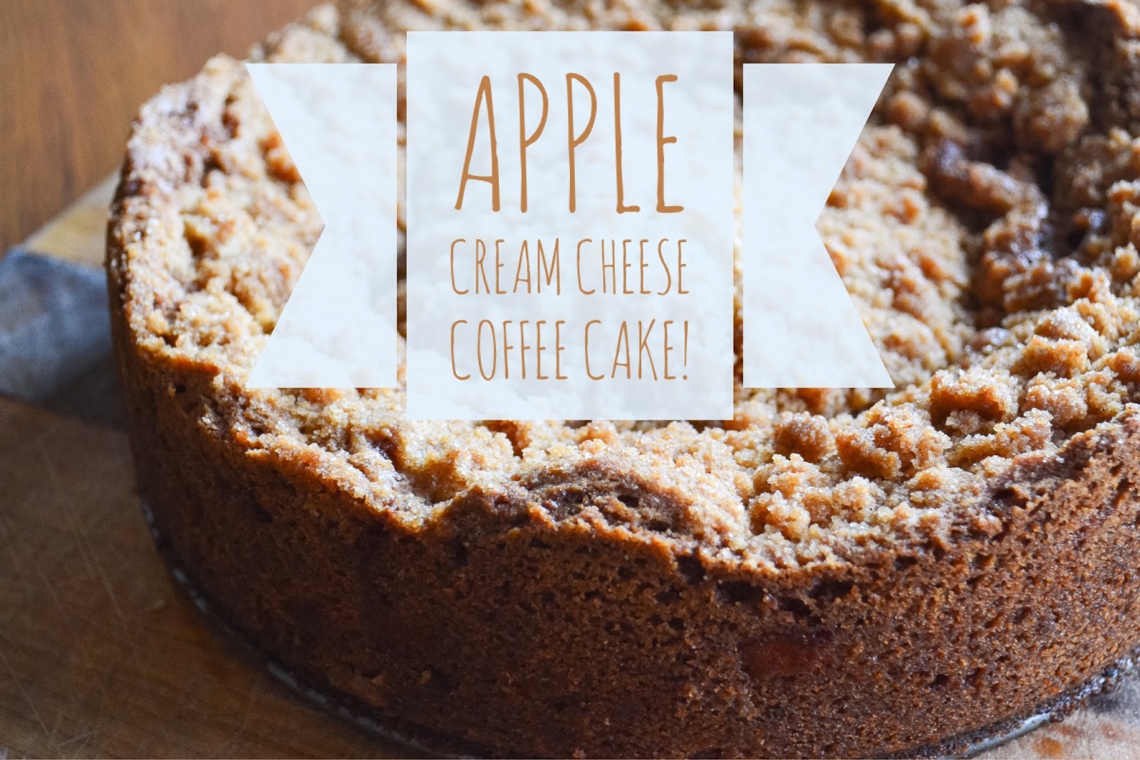 Cast Iron Stew Apple Cream Cheese Coffee Cake