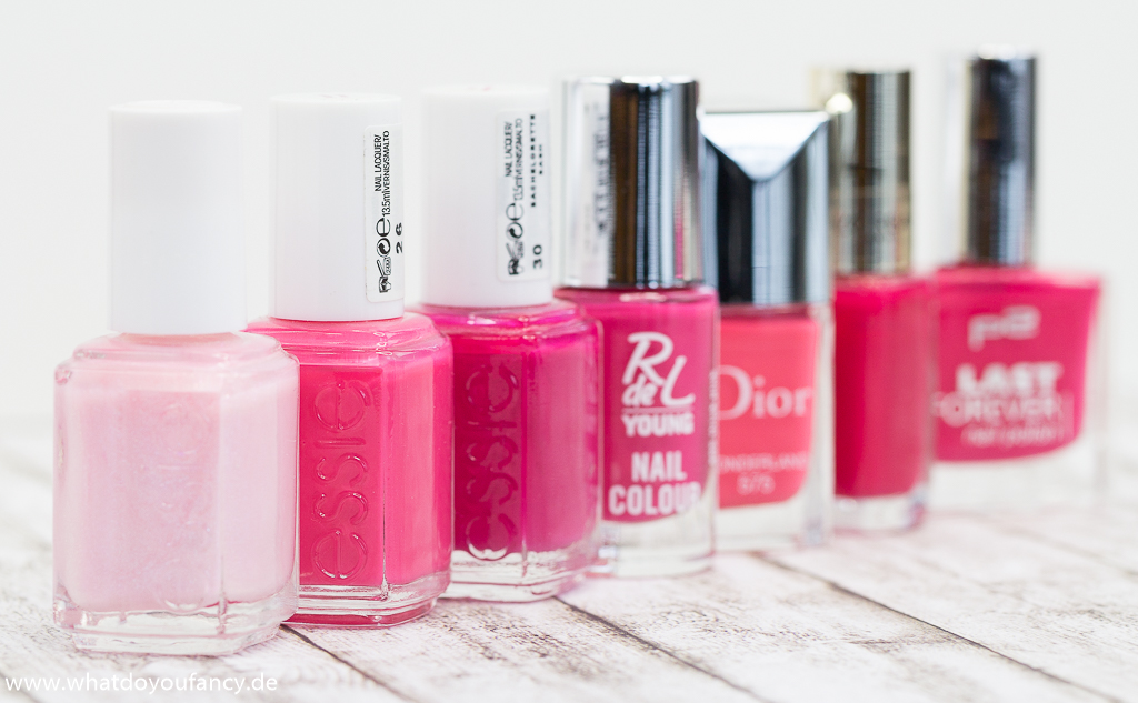 7 shades of... Pink! - Die Nagellack-Edition 7 shades of... Pink! - Die Nagellack-Edition