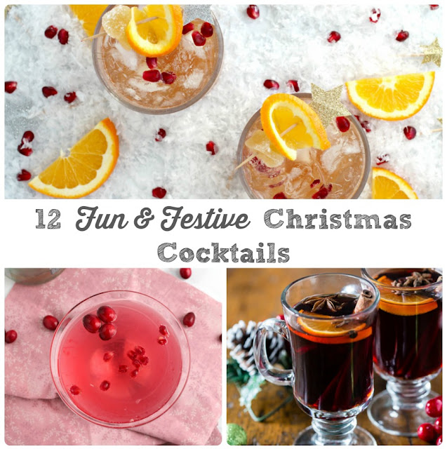 Keep your spirits merry & bright this holiday season with these 12 Fun & Festive Cocktails for Christmas.