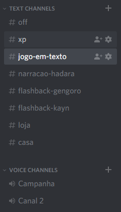 Wafclast RPG está fazendo Um RPG textual para o Discord na !