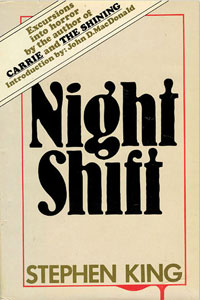 Portada original de El umbral de la noche, de Stephen King