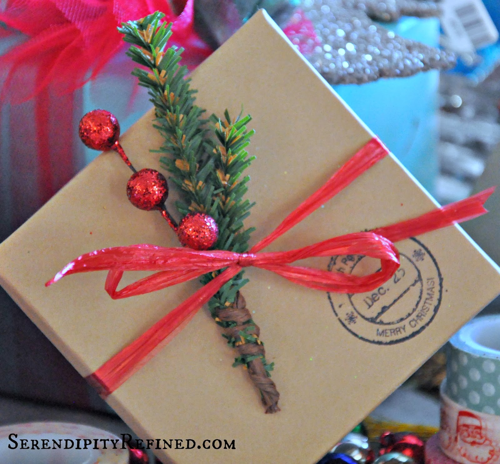 Serendipity Refined Blog: Holiday Gift Tags and Bows: Serendipity ...