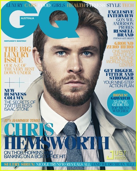 Icon Spreads: Chris Hemsworth: GQ Austrailia - May 2011