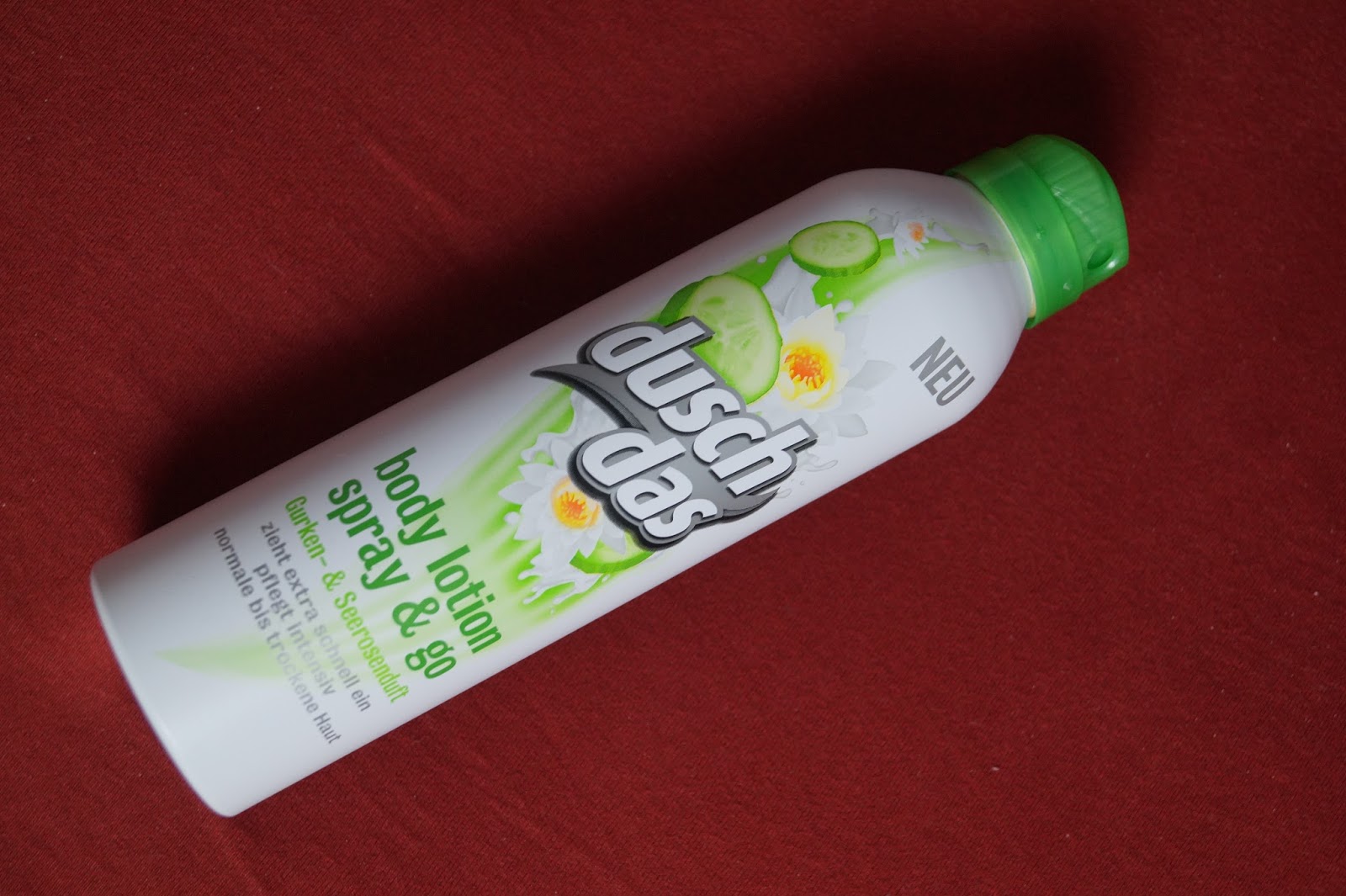 Glamourworld REVIEW zur Spray on Bodylotion von duschdas