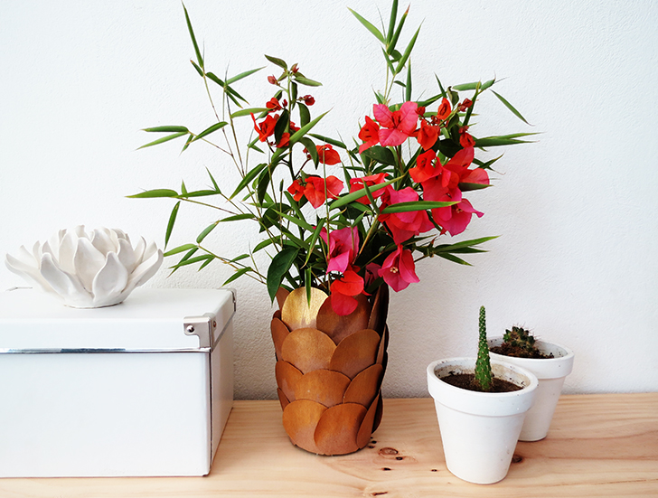 How to turn a jar into a pretty vase Ohoh deco