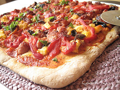 Base pizza espelta receta sin levadura