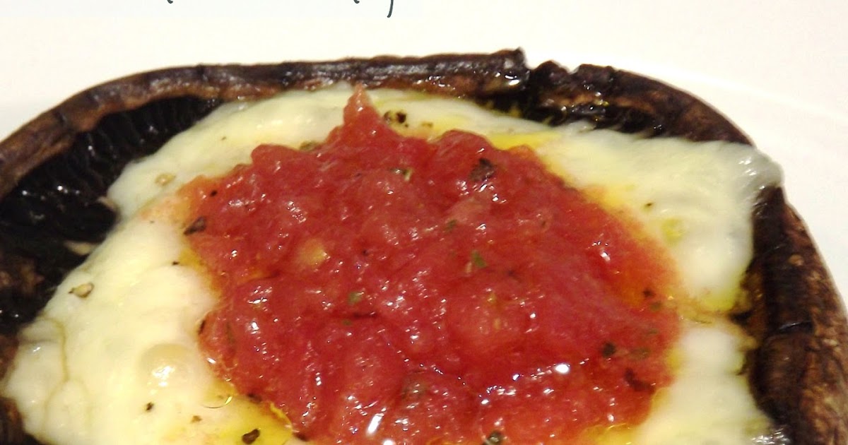 Hongo Portobello con Queso y Tomate La Lola Dice