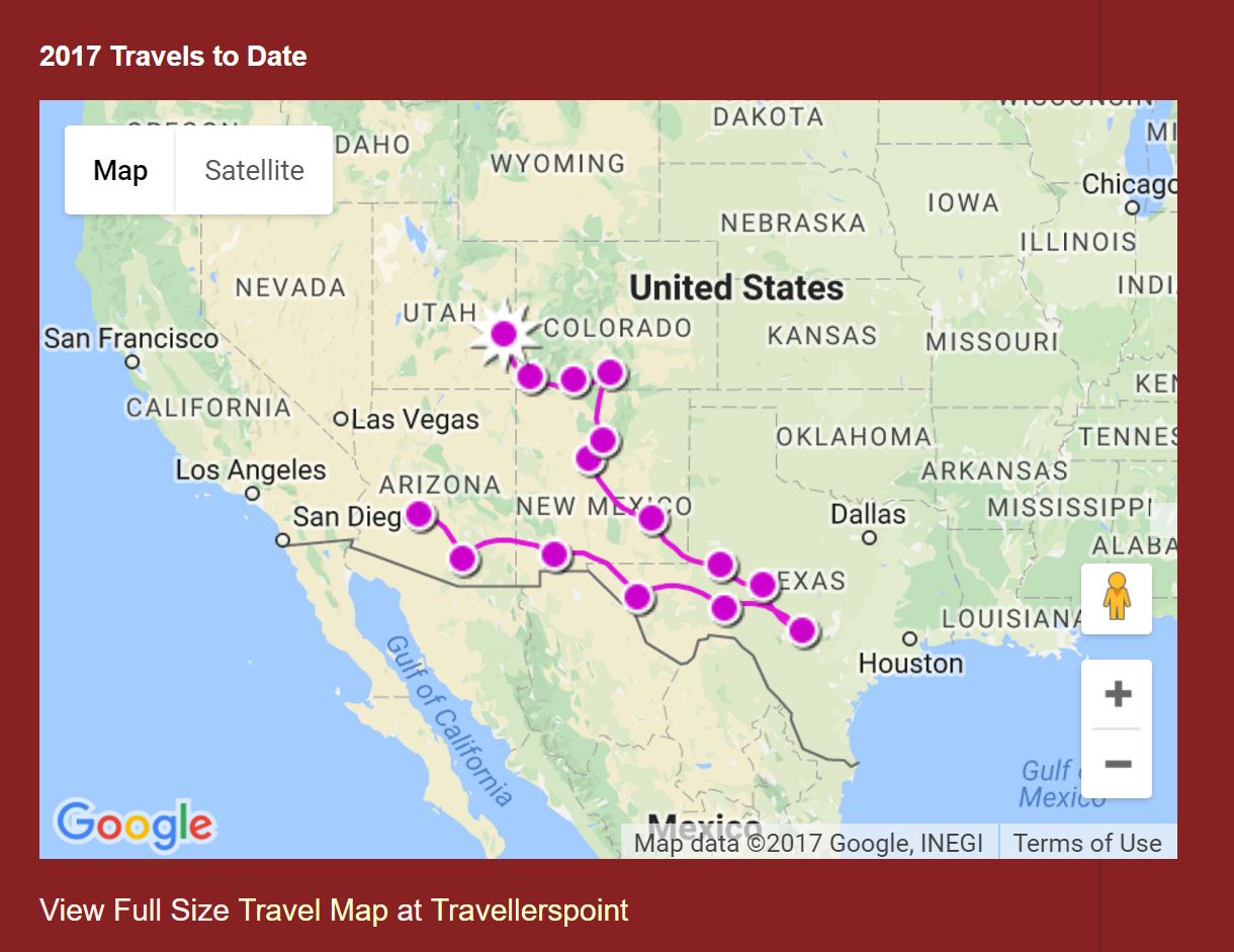 finally we have added more states to our google maps places to see and eat and moved it up to just below our states visited map finally we have added more states to our google maps places to see and eat and moved it up to just below our states visited map