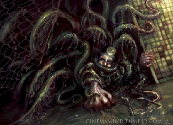 As sombrias e perturbadoras ilustrações de terror de David Romero David Romero artstation arte ilustrações sombrias terror perturbador horror