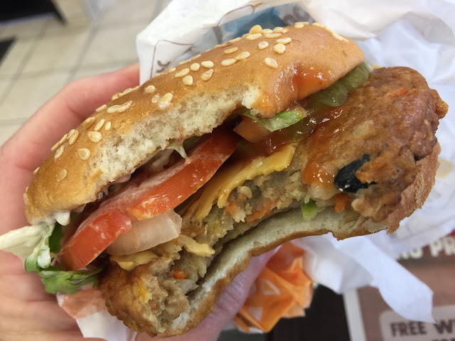 Veggie Burger at Burger King in St. Louis
