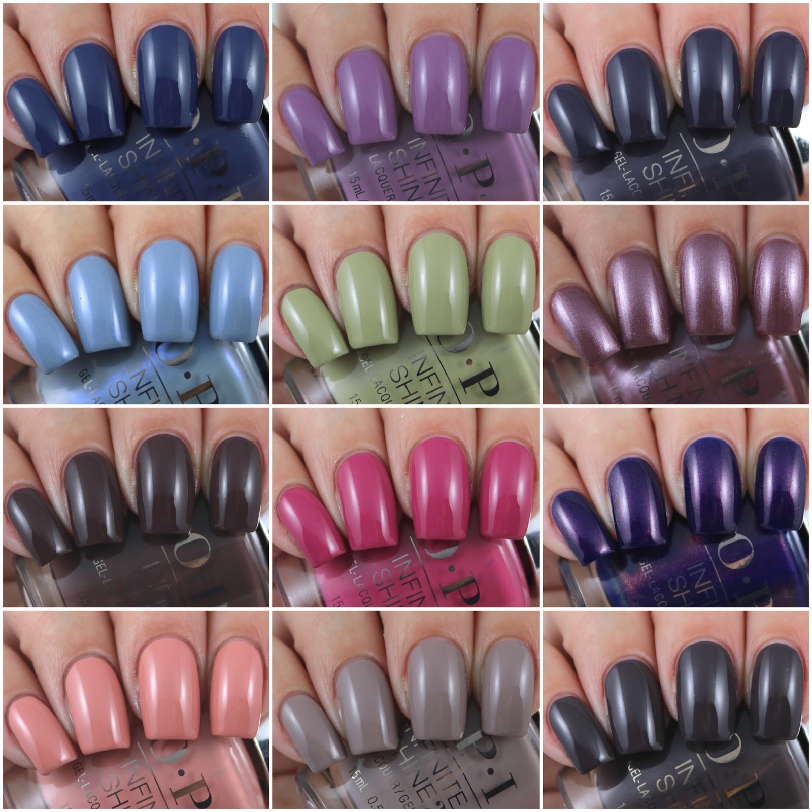 Olivia Jade Nails: OPI Infinite Shine Iceland Collection - Swatches ...