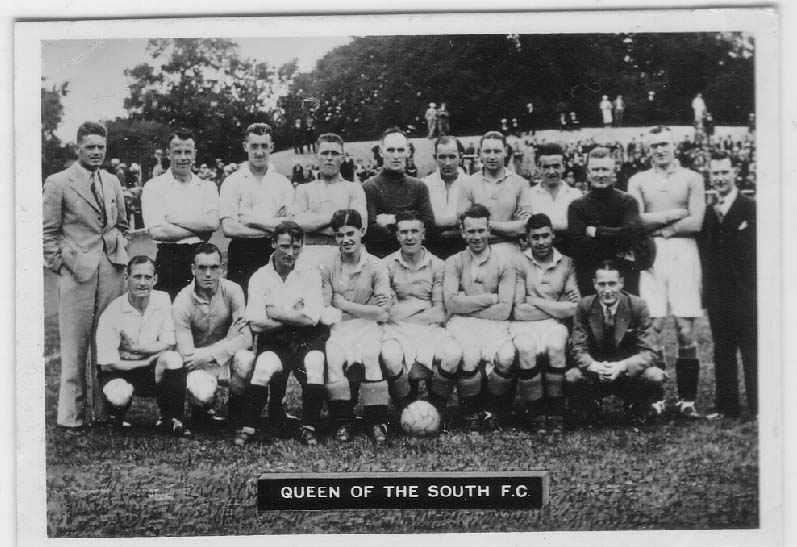Old Scottish Football Queen of the South 1936