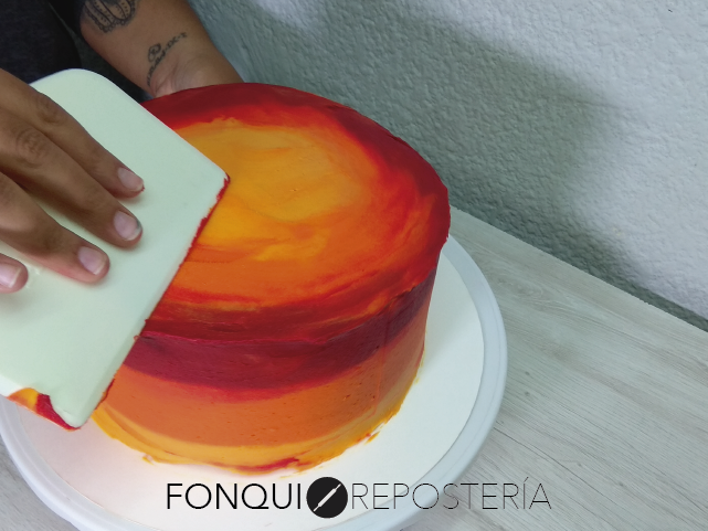 Pastel del Rey León Disney Decoración de pastel FonQui repostería