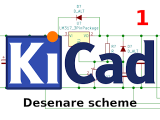 Introducere în KiCad: desenare scheme (1)