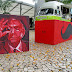 pintura de Saramago revive escritor na avenida