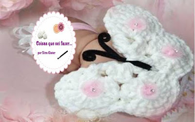 Borboleta para foto de Newborn feito em crochê Borboleta para foto de Newborn feito em crochê