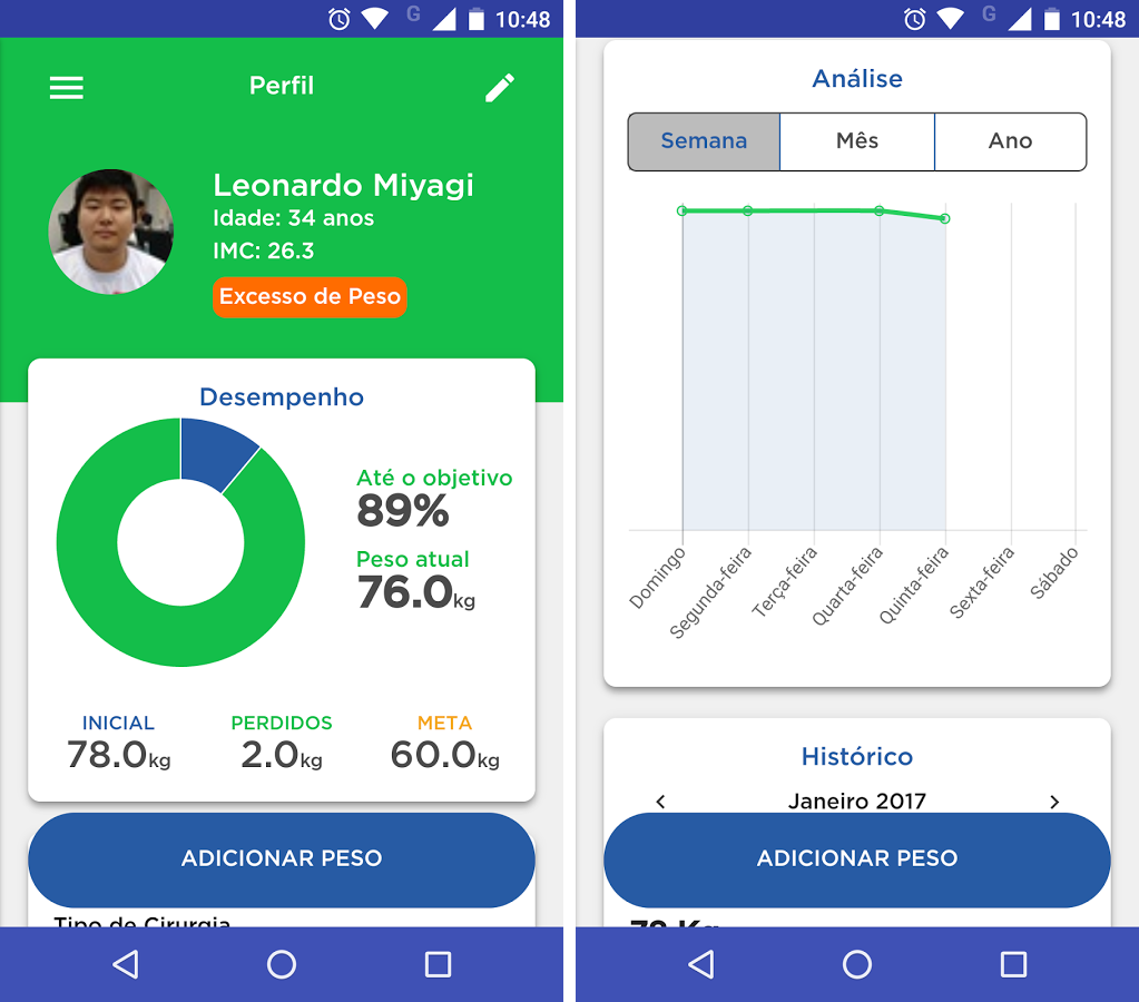 App de perda de peso gratis