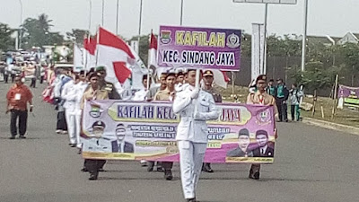 Pawai Tarub MTQ Ke 49 Kabupaten Tangerang Berlangsung Meriah 