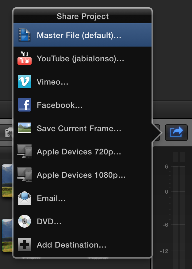 Final Cut Pro Kitchen El formato del Proyecto en Final Cut Pro X, la