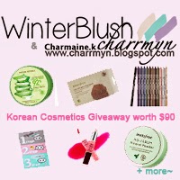 Charrmyn x Winter Blush Korean Cosmetics Giveaway