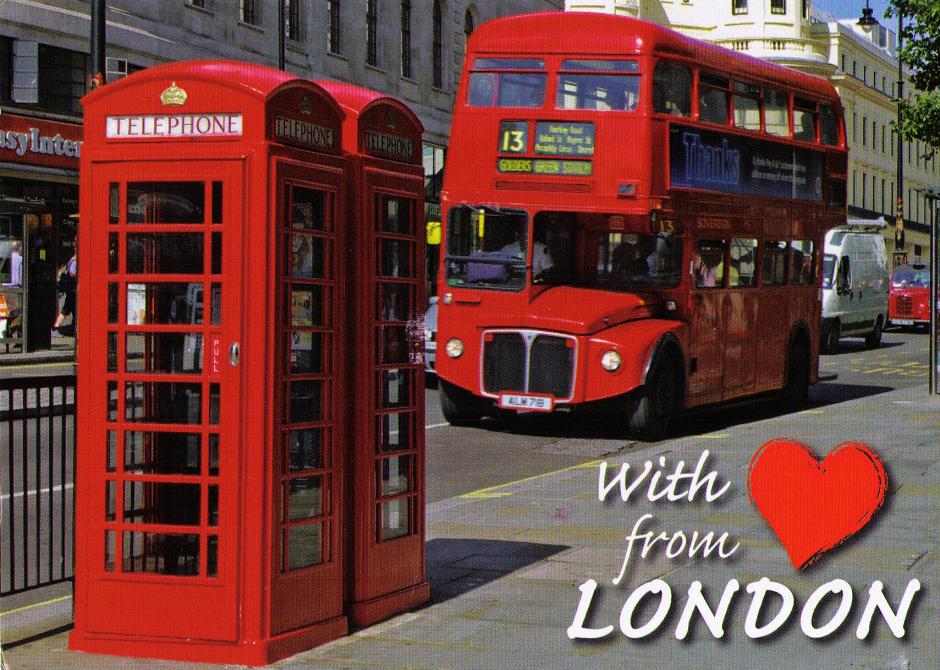 POSTCARD EXCHANGE UK London