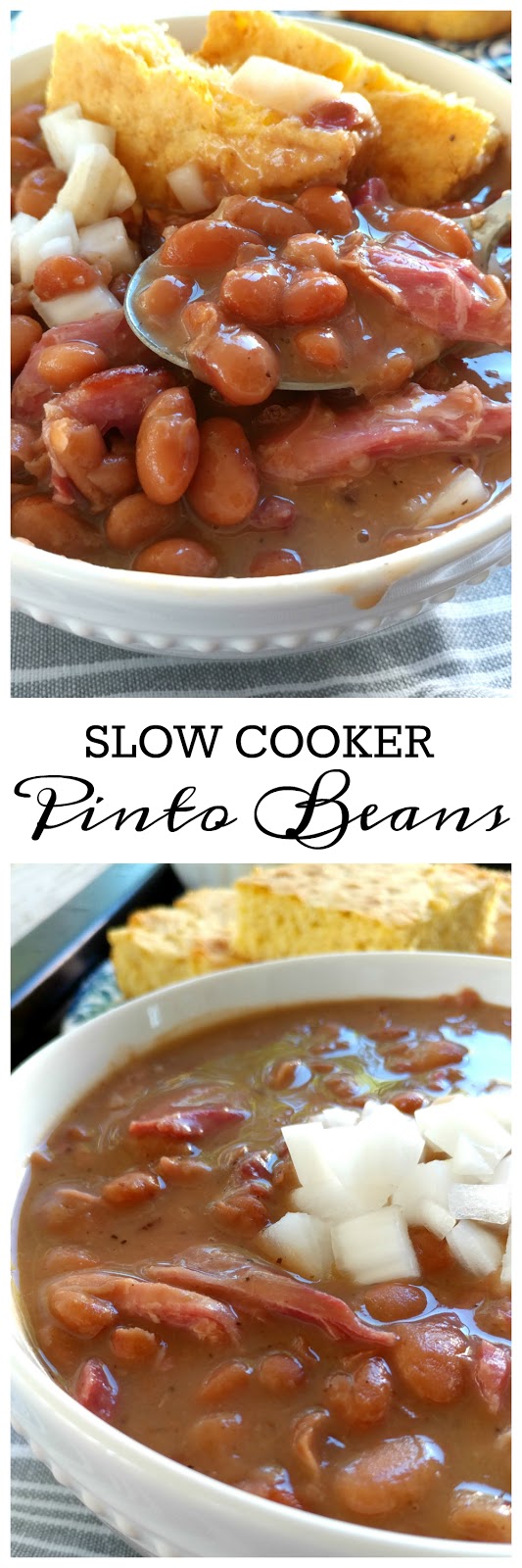 South Your Mouth Slow Cooker Pinto Beans