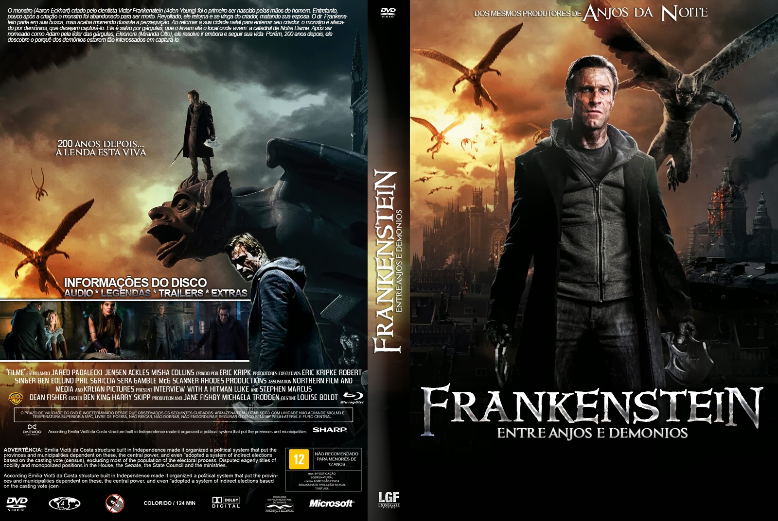FRANKENSTEIN ENTRE ANJOS E DEMÔNIOS ZICA TOP CAPAS FRANKENSTEIN ENTRE ANJOS E DEMÔNIOS ZICA TOP CAPAS
