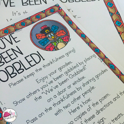 thankfulness resources for the classroom the tutu teacher