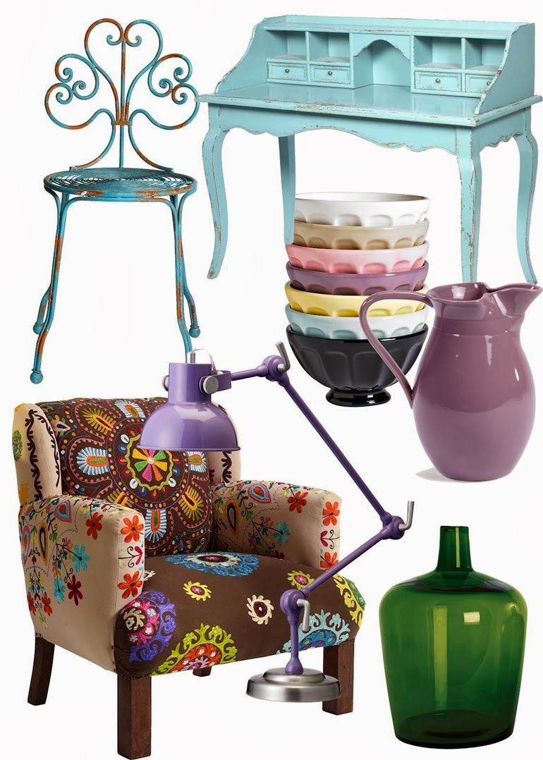 <em><strong>BOHEM TARZ EV DEKPRASYONU</strong></em> bircanın renkli dünyası