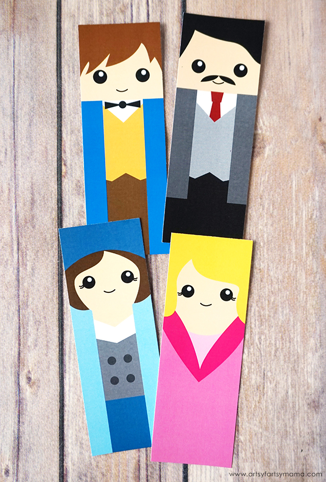 Free Printable Fantastic Beasts Character Bookmarks