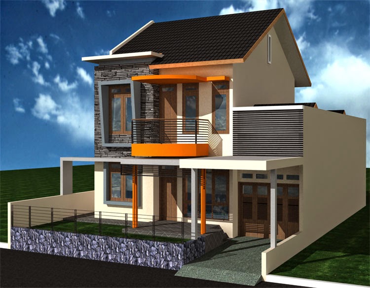 Desain Rumah Mewah Minimalis 2 Lantai