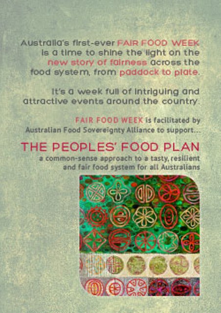 The Network Fair Food Week — 1925 August 2013. Join in and begin to