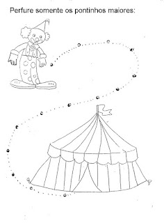 Palhacinho Atividade dia do circo