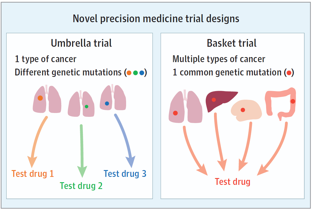Umbrella vs Basket Trial
