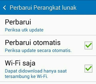 Menghilangkan Notifikasi Pembaruan Perangkat Lunak