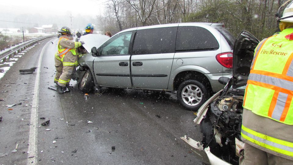 Four Hurt in Eldred Township Crash