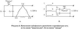 схема включения электродвитателя по типу звезда и треугольник схема включения электродвитателя по типу звезда и треугольник