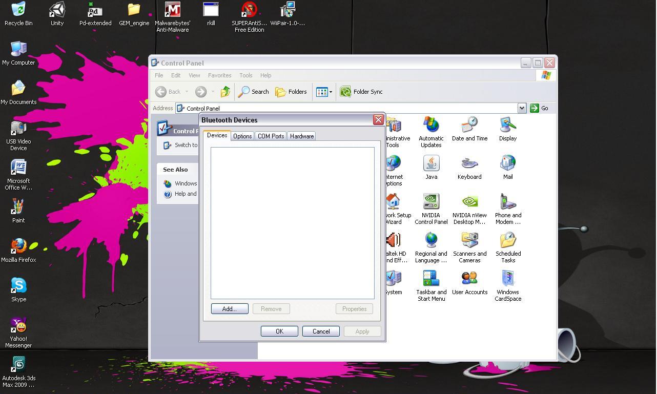 live in the pink Connecting Wii Balance Board to Laptop
