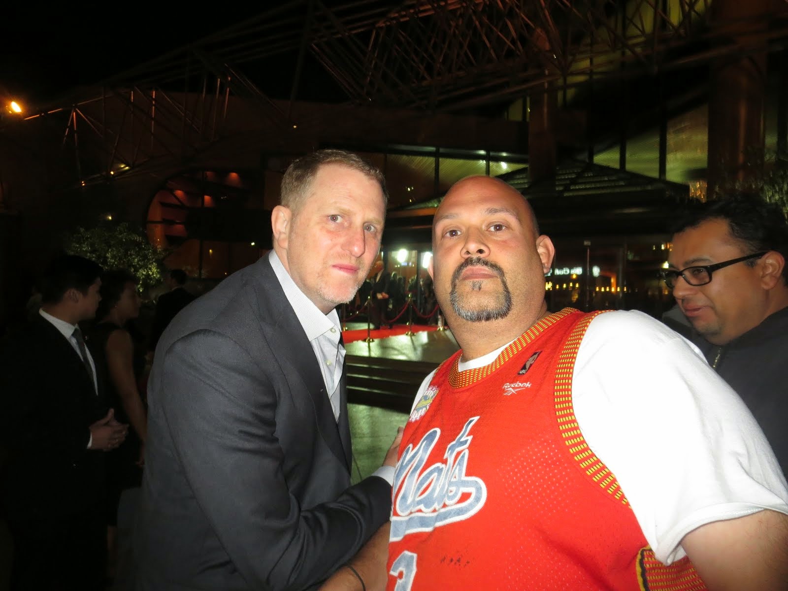 Me and Michael Rapaport