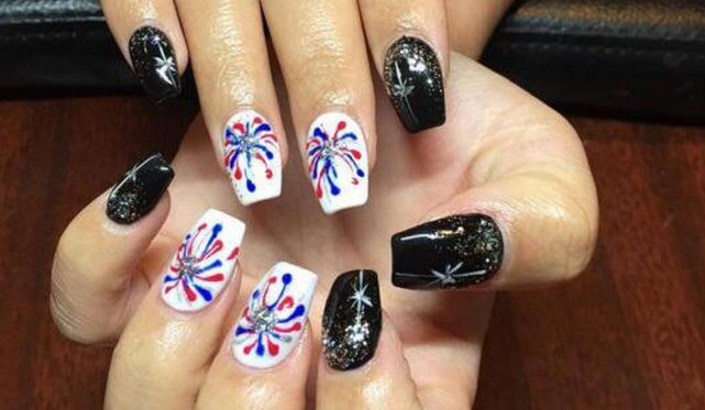 black and white gradient Nail Designs for girls black and white, gradient Nail, Designs for girls