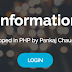 Student Information System in PHP